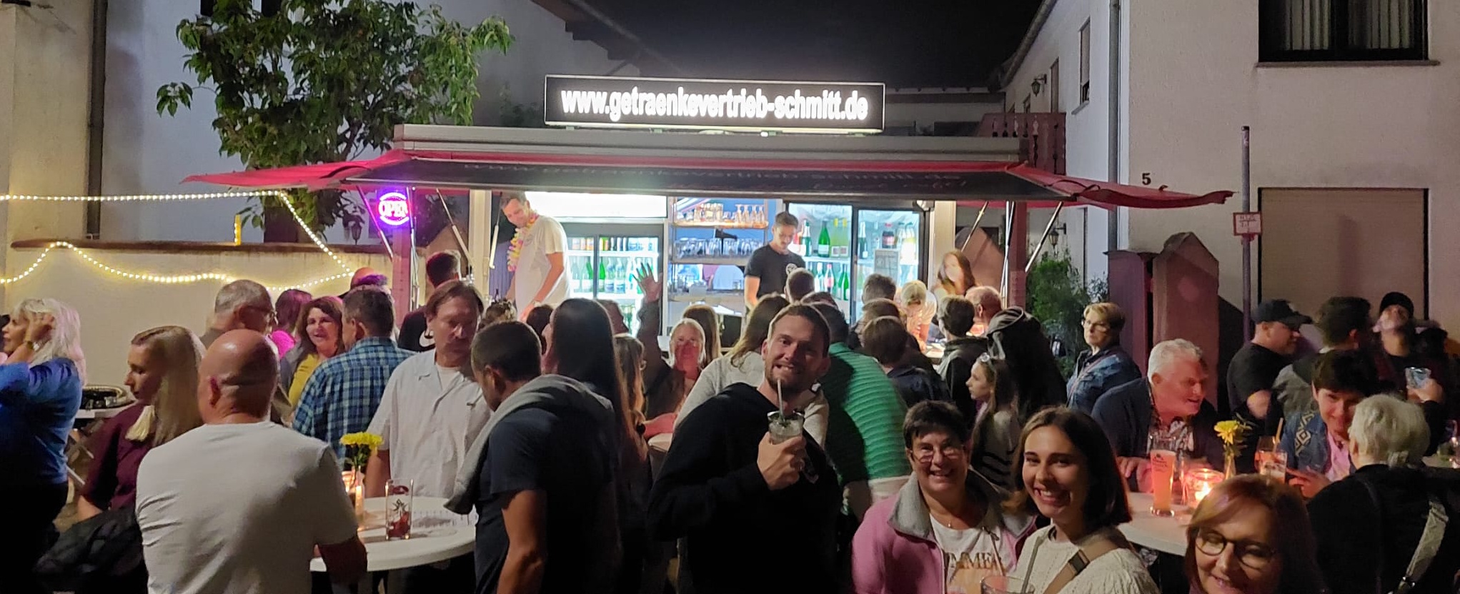 Partystimmung auf der Kerwe